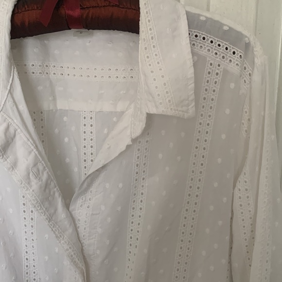 Calvin Klein Eyelet Dress - Picture 2 of 6